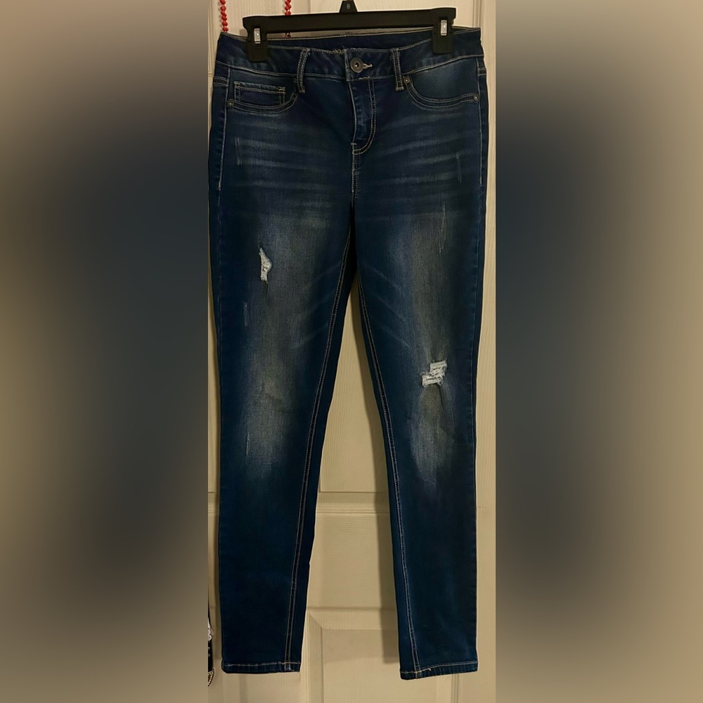 Maurice’s skinny jeans. Dark wash. Size Medium - Regular
